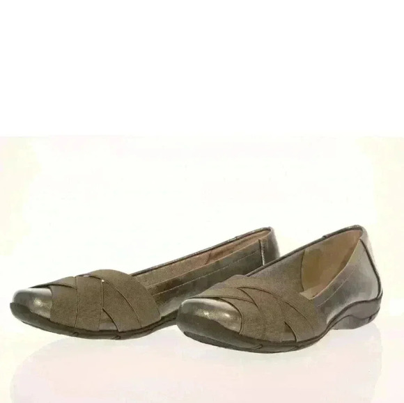Life Stride Women's Daisie Pewter Flat Slip On Loafer Shoes NIB - Picture 5 of 7